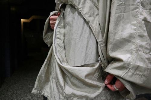 pulloverer hood coatのアノラックコート