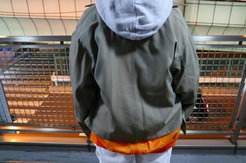 トーガ　ヴィリリースのChambray twill blouson