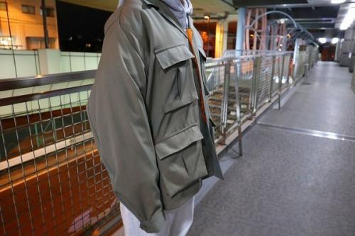 Chambray twill blousonのメンズ