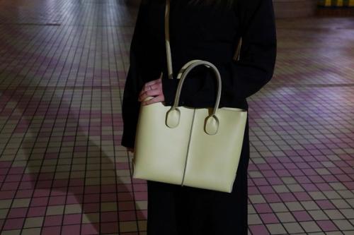 2WAYバッグのグリーン