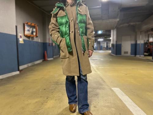 sacai×Gloverallからダウンドッキングダッフルコートのご紹介