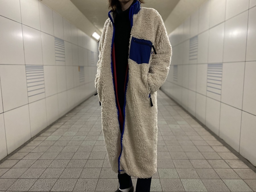 MAISON EUREKA メゾンエウレカ FLEECE LONG CARDIGAN フリースロング