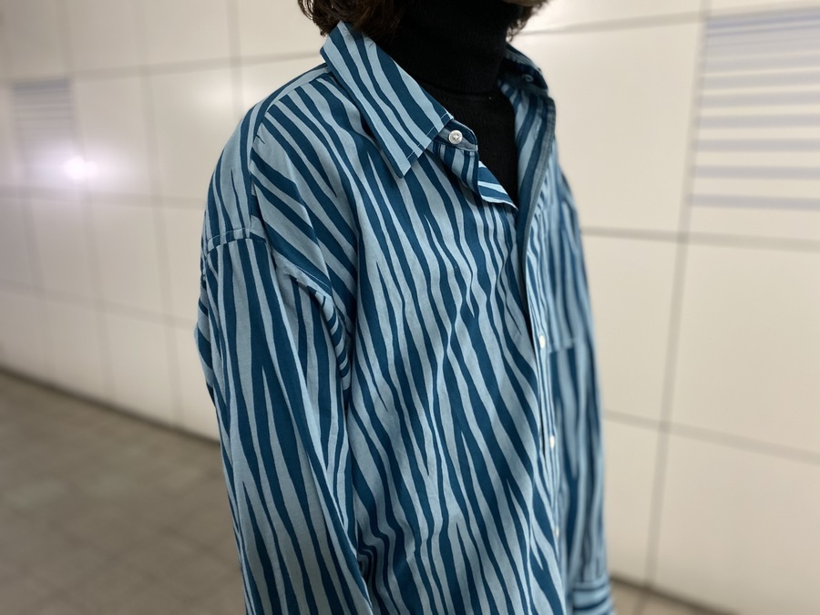 MIYAGIHIDETAKA ゼブラシャツ