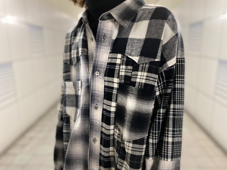 送関込 rafu ミヤギヒデタカ ネルシャツ | metodoicm.com.br