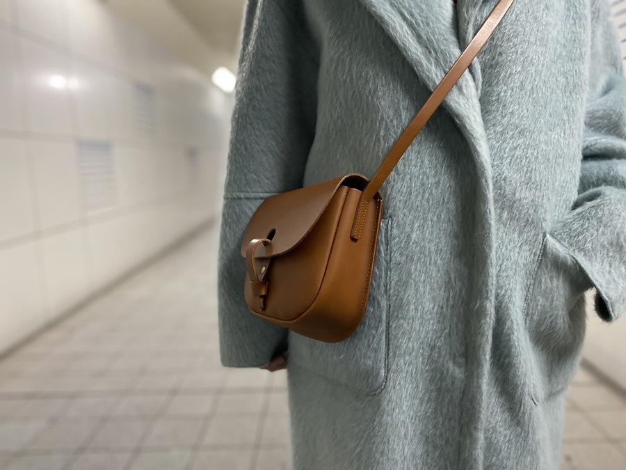 スタイル茅ケ崎店】MIMIからタンニングレザーショルダーバッグが