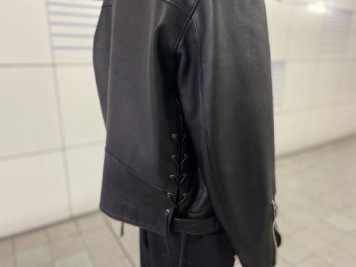 ライダースジャケットのメンズ