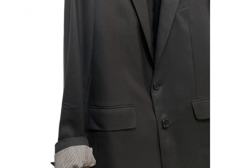 セリーヌのライトウールギャバジンロングジャケット