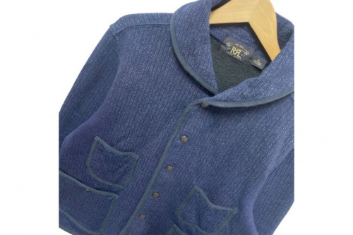 ダブルアールエルのショールカラービーチジャケット