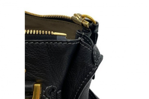 ミディアムマーシーレザーハンドバッグのレディース