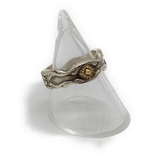 小太陽神付き唐草リング、小太陽神リングのリング