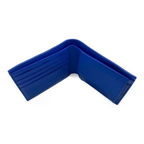 カーフレザーコンパクトウォレットの財布