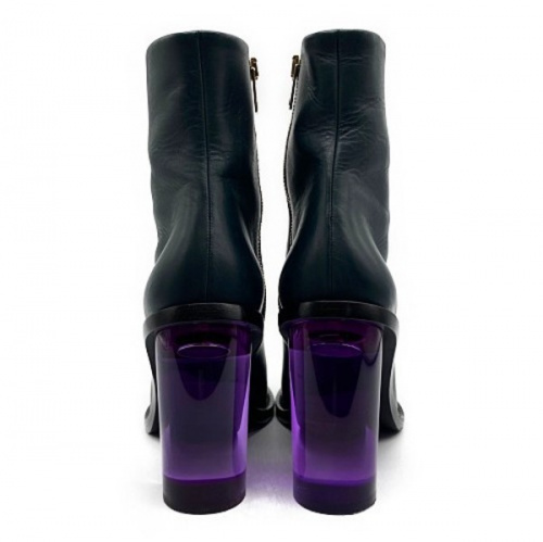 クリアヒールブーツのレディース