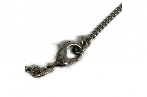 ラインストーンココマークネックレスのレディース