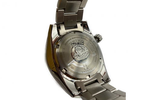 ステンレススチール ブラック プロスペック ダイバースキューバーの腕時計