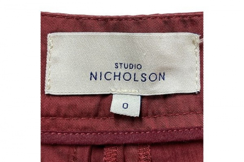 染色ナイロンパンツのレディース