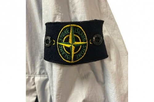 ガーメントダイナイロンジップアップのメンズ