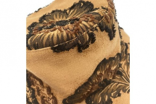 フラワージャガードハットのレディース