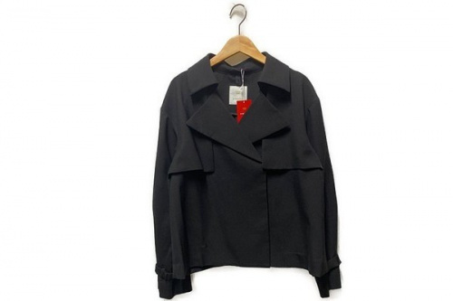 アマカのバックプリーツ３wayトレンチコート