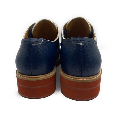 レザーフリンジシューズのメンズ