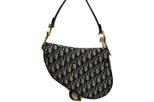 クリスチャン ディオールのoblique jacquard saddle bag