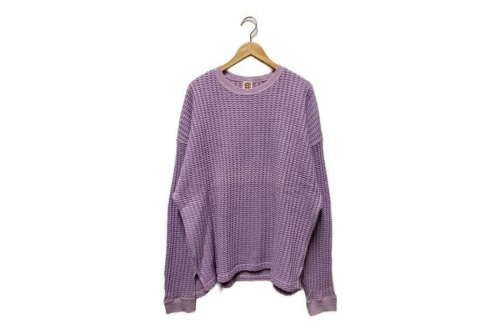 シーシーのBIG WAFFLE CREW NECK