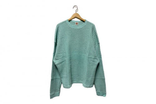 BIG WAFFLE CREW NECKのメンズ