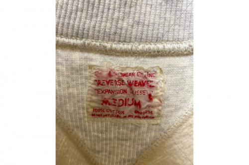 60'sリバースウィーブスウェットのメンズ