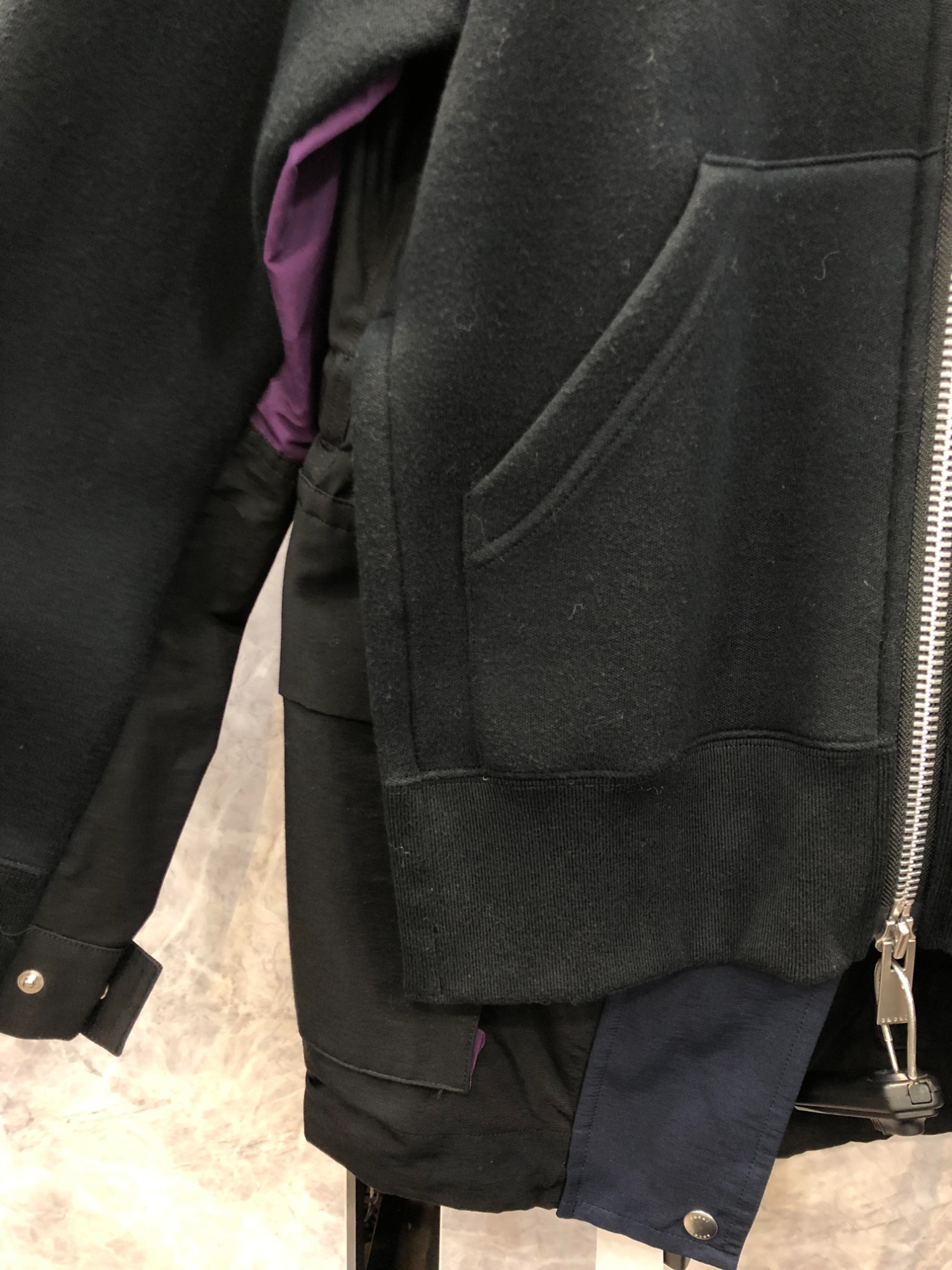 sacai/サカイ】より、Grosgrain x Sponge Sweat Hoodieが買取入荷 