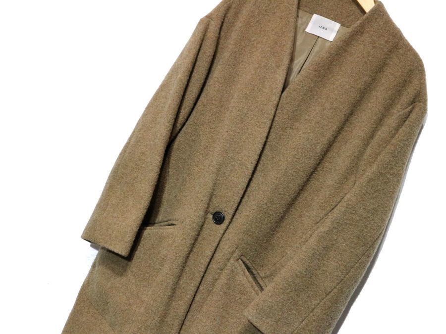 IENA/イエナのウールモッサノーカラーコートが入荷致しました♪ トレ  