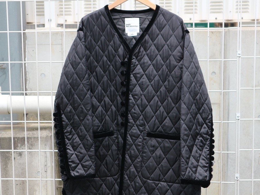 noir kei ninomiya/ノワール ケイ ニノミヤ】よりベロア切替