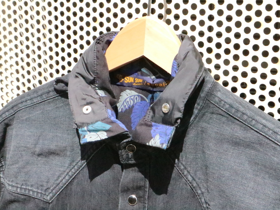 sacai×SUN SURF レイヤードシャツ - library.iainponorogo.ac.id