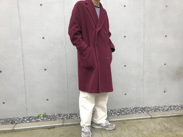 N.HOOLYWOOD/ エヌハリウッド】よりDOUBLE BREASTED COAT.が入荷しま