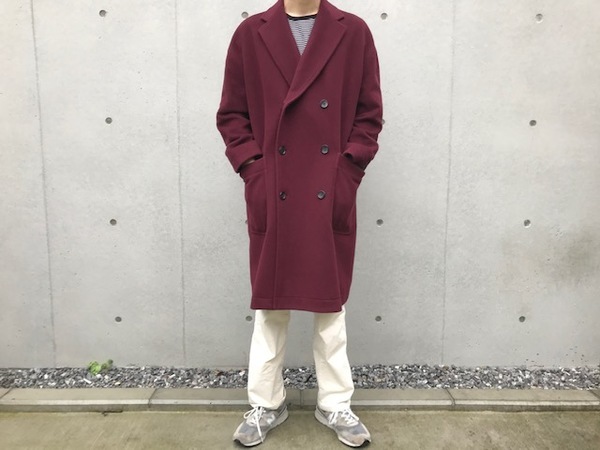N.HOOLYWOOD/ エヌハリウッド】よりDOUBLE BREASTED COAT.が入荷しま 
