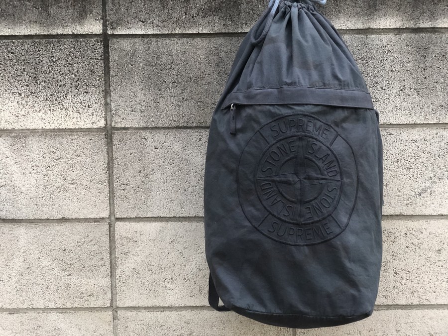 19SS Supreme STONE ISLAND カモショルダーバッグ