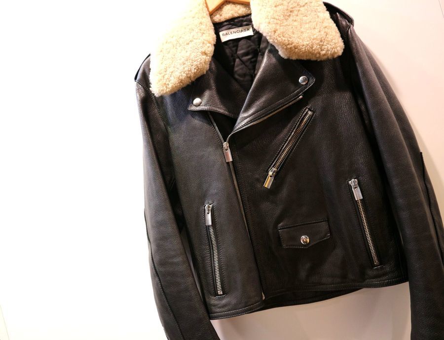 BALENCIAGA/バレンシアガ ボアライダースジャケット入荷致しました 