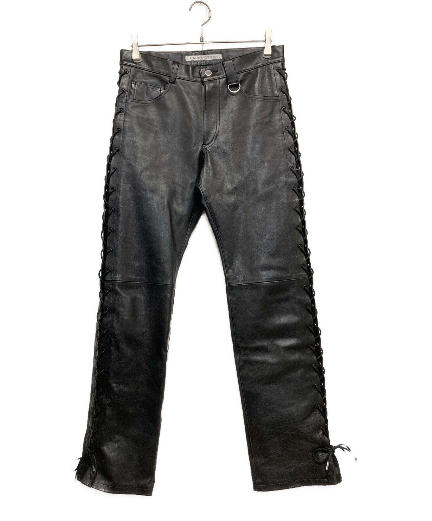 JOHN LAWRENCE SULLIVAN / ジョン ローレンス サリバン】Leather Lace JOHN LAWRENCE SULLIVAN / ジョン ローレンス サリバン】Leather Lace