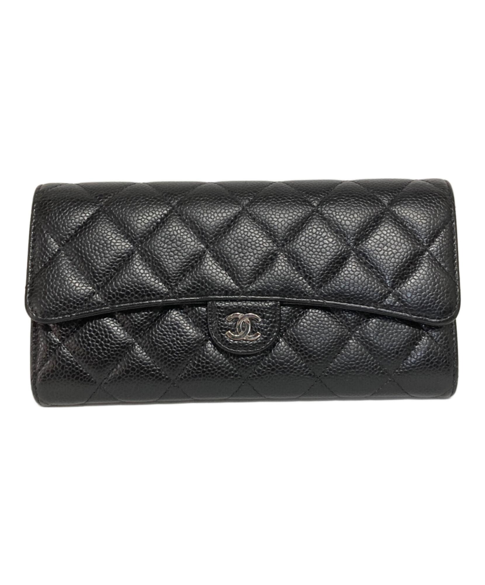 CHANEL / シャネル】キャビアスキンフラップウォレット | 時代を超えて 