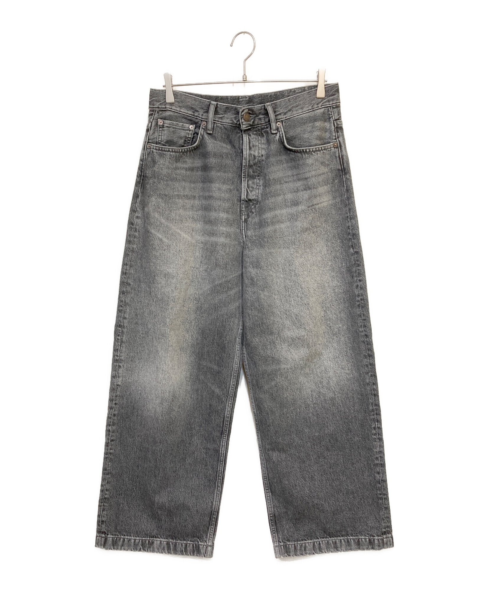 Acne studios / アクネ ストゥディオズ】1989 ash black denim|ルーズ