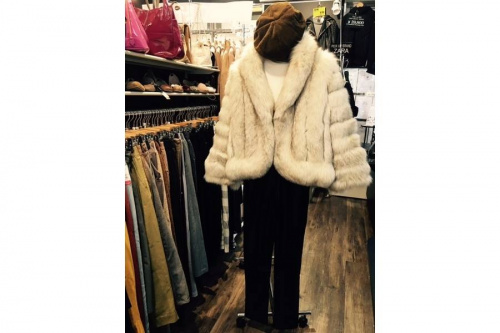 ファーコートの古着