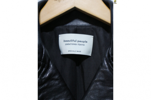 ビューティフル ピープルのvintage leather riders jacket