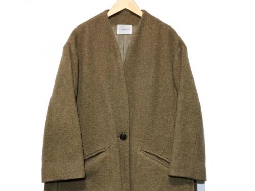 ウールモッサノーカラーコートのトレファクスタイル江古田店