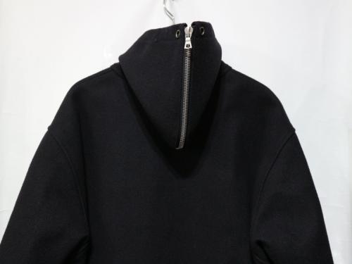 コモリのメルトンフーデットコート