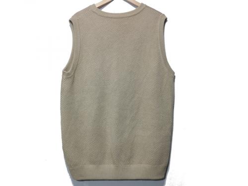 クレプスキュールのMOSS STITCH VEST