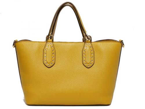 マイケルコースのBrooklyn  Small Leather Satchel