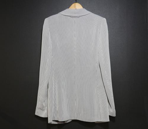 ストライプテーラードジャケット×ダブルジャケットのトレファクスタイル江古田店