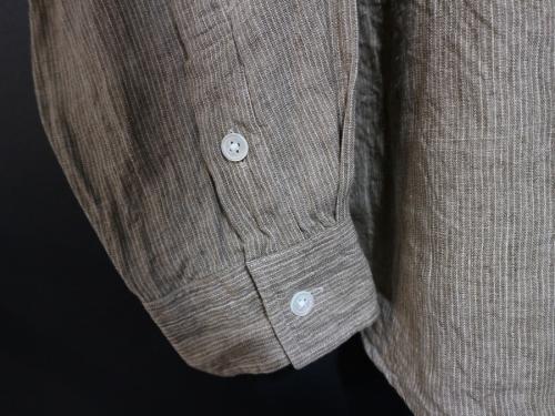 ポータークラシックのロールアップリネンシャツ