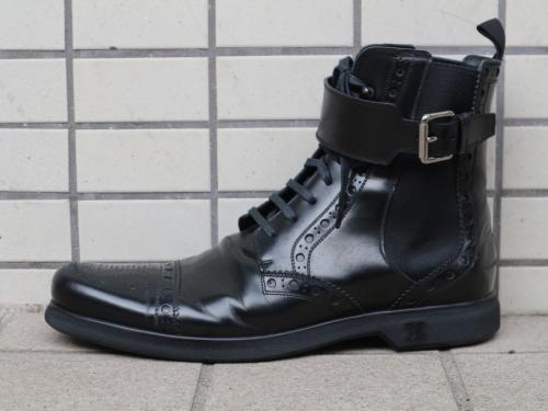 ルイ ヴィトン　のLVロゴサイドゴアストラップメダリオンブーツ