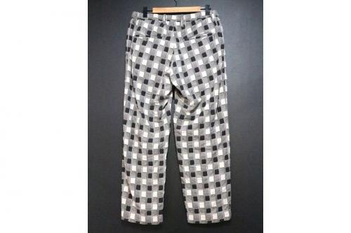 クオン×ダンの吉野格子パンツ
