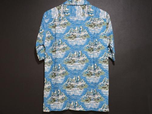 パタロハのリネン混ハワイアンシャツ