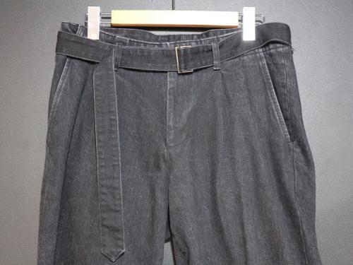 アップサイクル襤褸パッチ・ベルテッドテーパードテのトレファクスタイル江古田店